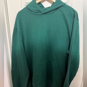 Xersion Teal Fleece Hoodie - Quick-Dri Pullover